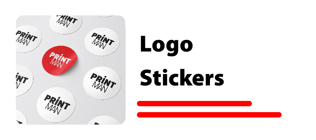 Logo stickers