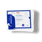 Custom A4 certificate professionally printed on quality paper